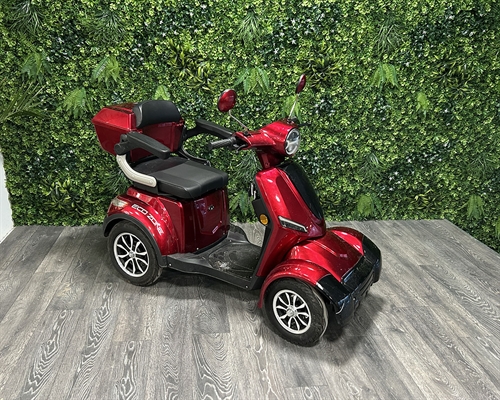 Eco Zone - 4 hjulet elscooter rød